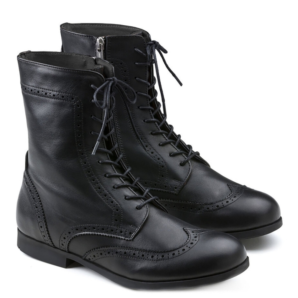 Birkenstock Women's Laramie Natural Leather Boots